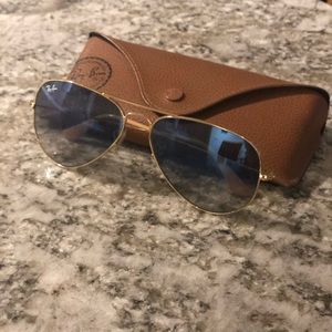 Ray-Ban Accessories - Ray Ban blue gradient aviators Ray-Ban Accessories - Ray Ban blue gradient aviators